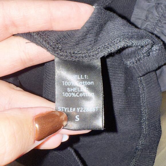 Pomander Place Rita Ruffle Sleeve Top Black Tuckernuck Size Small - Picture 6 of 6